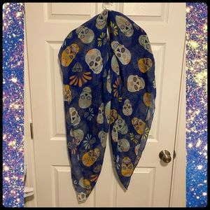 Women’s Sugar Skull Scarf